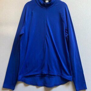 MEC Mountain Co-op fleece thermal cycling running 1/2 zip shirt Sz XL